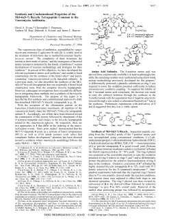 Synthesis and Conformational Properties of the M(4-6)(5