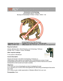 Syllabus - University of Texas Rio Grande Valley