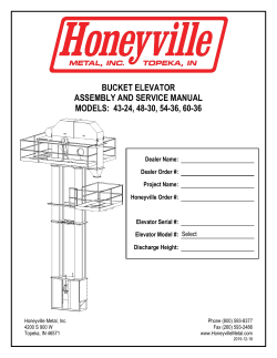 Bucket Elevators - Honeyville Metal