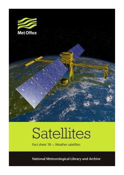 Fact sheet 18 Satellites
