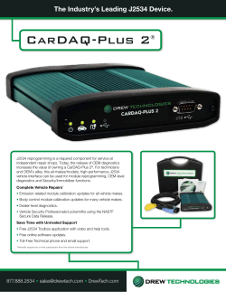 CarDAQ-Plus 2 - Drew Technologies