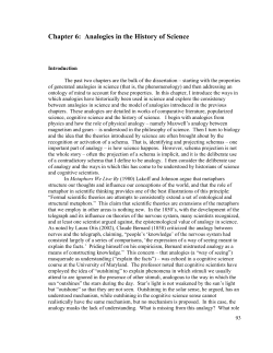 Chapter 6: Analogies in the History of Science