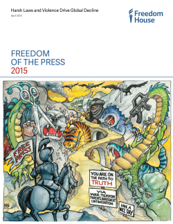 Freedom of the Press 2015