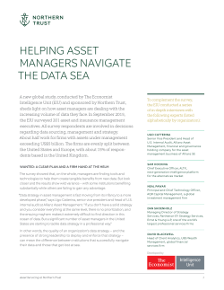 Helping Asset Managers Navigate the Data Sea