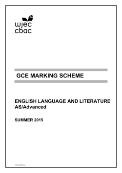 Mark Scheme