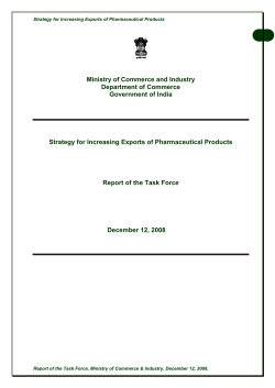 Ministry of Commerce and Industry Department of Commerce