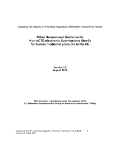 Nees eGuidance Document