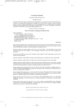 The United Methodist Publishing House. All rights