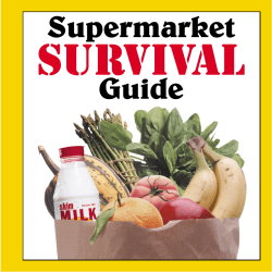 Supermarket Survival Guide