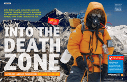 A MOUNT EVEREST ADVENTURE BY SEAN McCOLLUM
