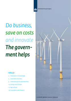 Do business, save on costs and innovate