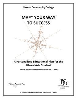 CREATING YOUR MAP - Nassau Community College