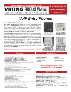 Product Manual - Viking Electronics