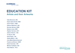 education kit - Sculpture by the Sea