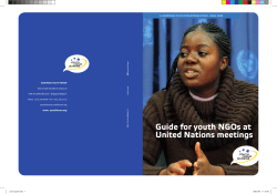 youth Forum.indd - Jungen UNO