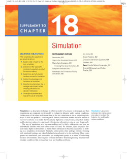 Simulation - McGraw Hill Higher Education