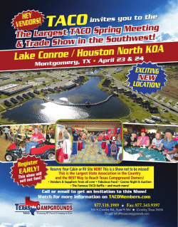 Lake Conroe / Houston North KOA