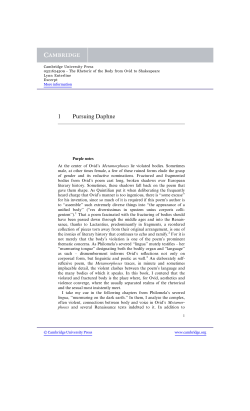 1 Pursuing Daphne - Assets - Cambridge University Press