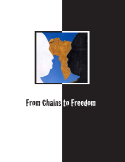Part 2 From Chains to Freedom - Canadian Council of Churches