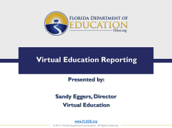 the Presentation - Florida Association of Management