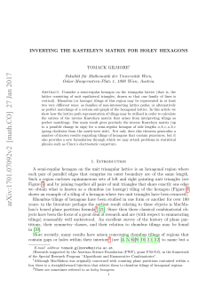 Inverting the Kasteleyn matrix for holey hexagons