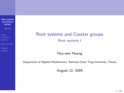 Root systems and Coxeter groups