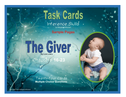 sample cards - Taking Grades Publishing Company