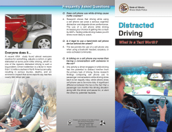 Distracted Driving - Illinois State Police