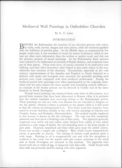 Mediaeval Wall Paintings in Oxfordshire Churches