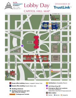 the ALTA Capitol Hill Map