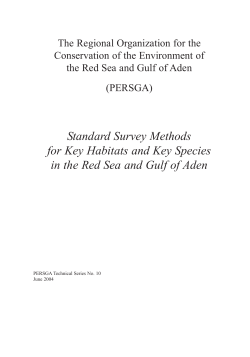 Standard Survey Methods for Key Habitats and Key