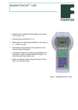 magnetoscop 1.069 - Institut Dr. Foerster