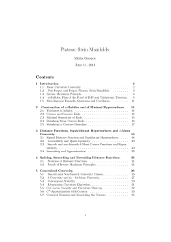 Plateau&ndash;Stein Manifolds.