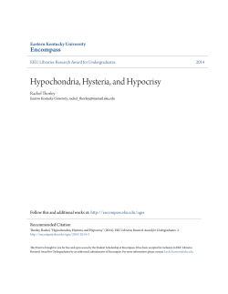 Hypochondria, Hysteria, and Hypocrisy - Encompass