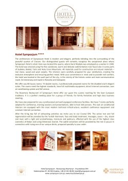 Hotel Sympozjum EN