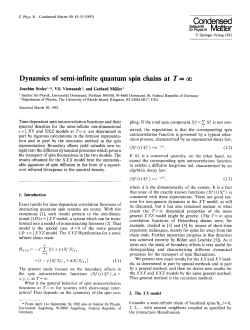 Dynamics of semi-infinite quantum spin chains at