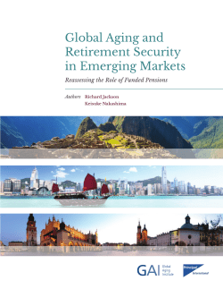 Global Aging and Retirement Security in Emerging Markets