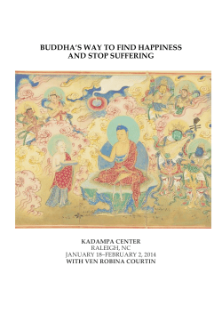 buddha`s way to find happiness and stop suffering