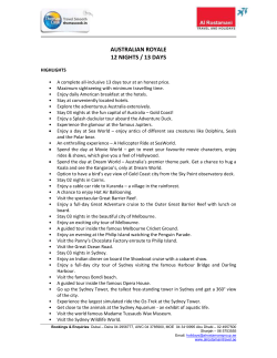 Itinerary Mr - Al Rostamani Travels