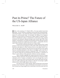 Past its Prime? The Future of the US-Japan Alliance