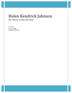 Helen Kendrick Johnson