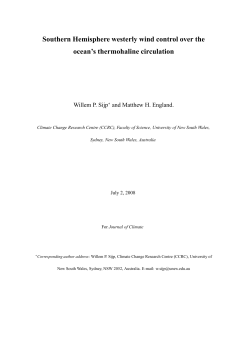 Sijp, W.P, and M.H. England, 2009