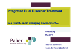 Integrated Dual Disorder Treatment