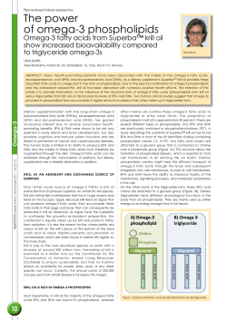 The power of omega-3 phospholipids