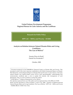 An  lisis de La Relaci  n Entre Amenazas Naturales