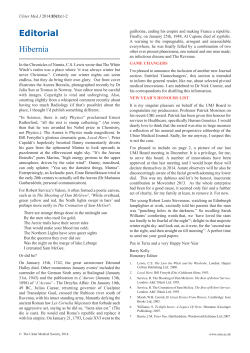 Hibernia - Ulster Medical Society