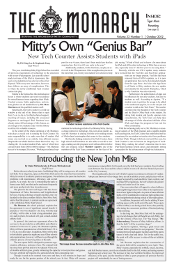 The Monarch Edition 22.1 October 2012