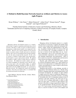 A Method to Build Bayesian Networks based on Artifacts and