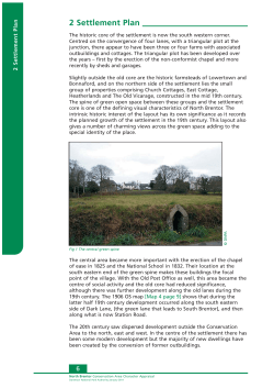 Settlement Plan - the Dartmoor National Park Authority