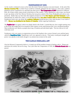 Compromise of 1850 the kansas